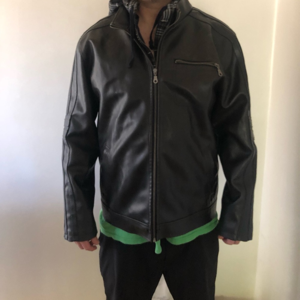 Jacket with faux flannel..great condition